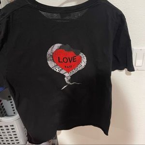 Saint Laurent Paris black TShirt